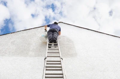 Peinture extérieure à Champdieu — façades et ravalement